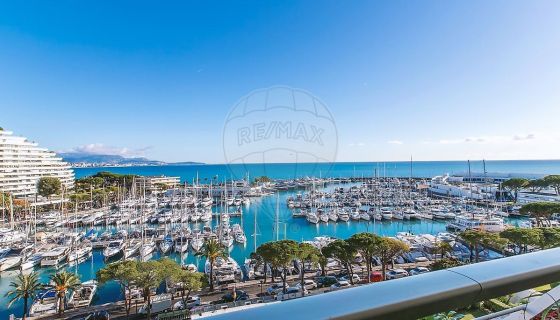A louer APPARTEMENT DE PRESTIGE T3 90 M2 TERRASSE VUE MER VILLENEUVE LOUBET