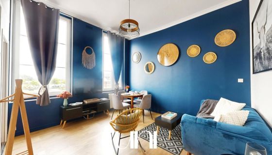 For rent: 1-bedroom apartment, 34 m², seaside, Honfleur