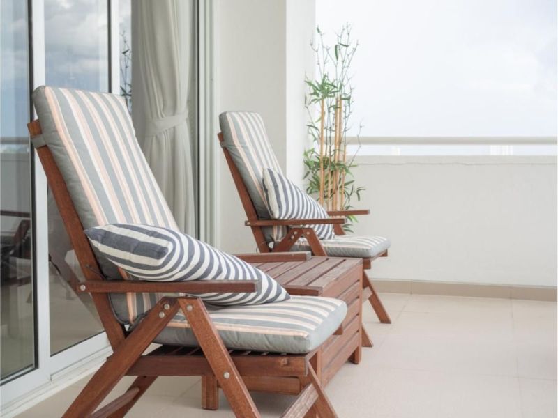 For rent: 2-bedroom apartment (62 sq m) with terrace by the sea in Le Barcarès