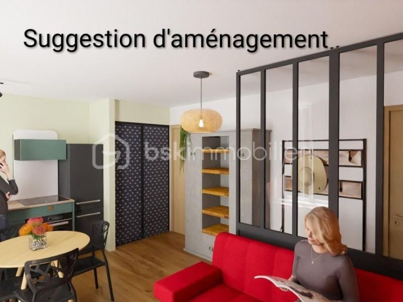 For rent: 1-bedroom apartment, 34 m², within walking distance of the beach, Saint Aubin sur Mer