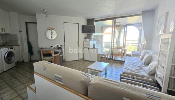 APARTAMENTO DE 3 HABITACIONES 43 M2 FRENTE AL MAR LE BARCARES