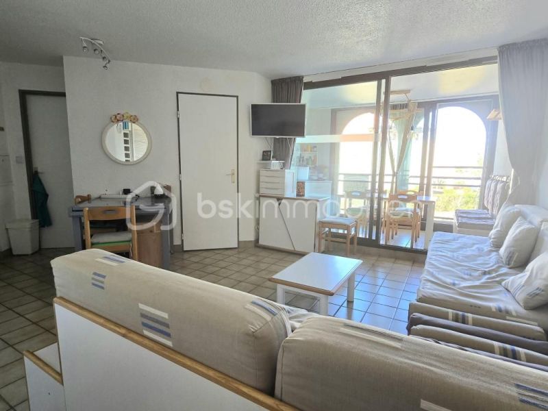 Se alquila apartamento de 2 habitaciones, 43 m², primera línea de playa, Le Barcarès