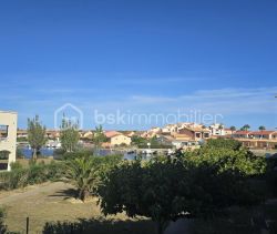 Se alquila apartamento de 2 habitaciones, 43 m², primera línea de playa, Le Barcarès