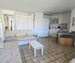 Se alquila apartamento de 2 habitaciones, 43 m², primera línea de playa, Le Barcarès