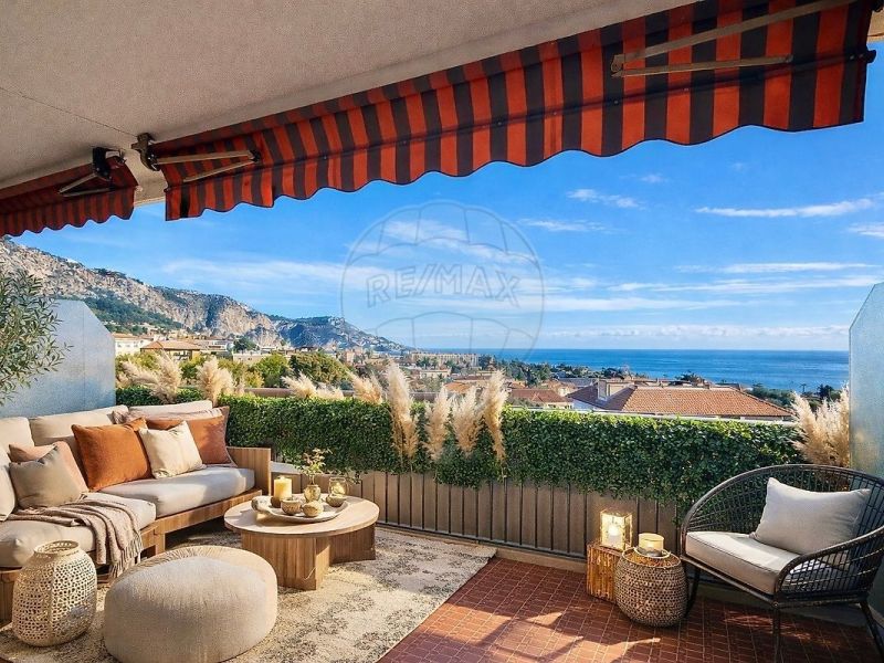 A louer APPARTEMENT T3 74 M2 TERRASSE VUE MER BEAULIEU SUR MER