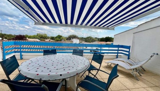 For rent: 4-room apartment, 49 m², terrace, beach within walking distance, Saint Palais sur Mer