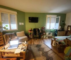 For rent: 2-bedroom duplex apartment, 40 m², with terrace, Béziers