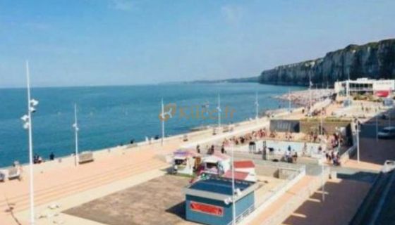 A vendre APPARTEMENT T3 44 m&sup2; AVEC BALCON VUE MER  Saint-Valery-en-Caux