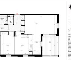 For rent: Brand new 3-bedroom apartment, 80 m², terrace, beachfront, Ajaccio