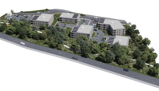 For rent: Brand new 2-bedroom apartment (64 sq m) by the sea in Ajaccio