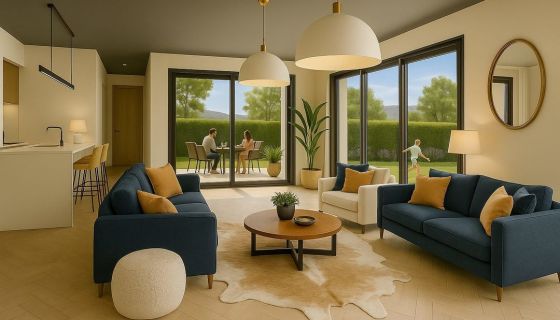 A louer MAISON  CONTEMPORAINE BORD DE MER BORMES LES MIMOSAS