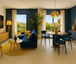 A louer APPARTEMENT T2 41 M2 TERRASSE BORD DE MER BORMES LES MIMOSAS