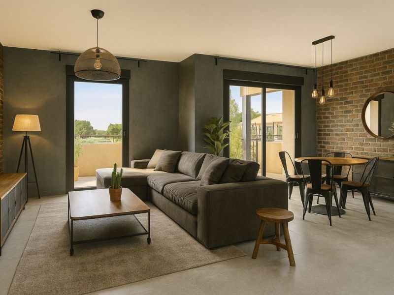 A louer APPARTEMENT T4 88 M2 TERRASSE BORD DE MER BORMES LES MIMOSAS