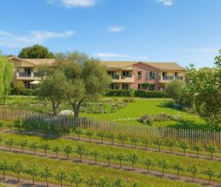 A louer APPARTEMENT T3 61 M2 TERRASSE BORD DE MER BORMES LES MIMOSAS