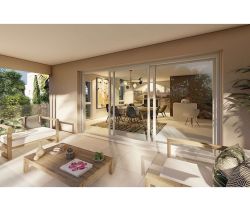 A louer APPARTEMENT DE PRESTIGE T7 210 M2 BORD DE MER SIX FOURS LES PLAGES