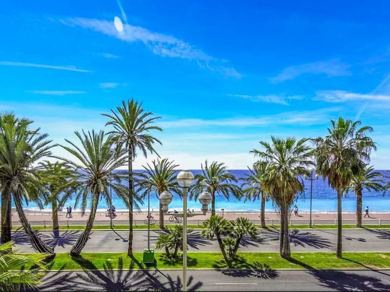 A louer APPARTEMENT DE PRESTIGE T3 65 M2 TERRASSE PIEDS DANS L'EAU NICE