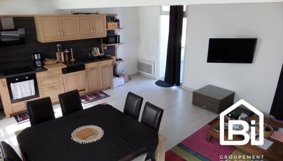 A louer APPARTEMENT DUPLEX T3 54 M2 TERRASSE BORD DE MER OUISTREHAM