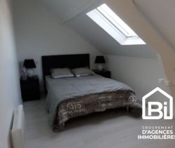 A louer APPARTEMENT DUPLEX T3 54 M2 TERRASSE BORD DE MER OUISTREHAM