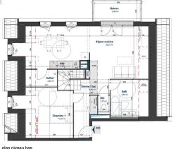 A louer APPARTEMENT DUPLEX DE PRESTIGE NEUF T4 90 M2 BORD DE MER OUISTREHAM