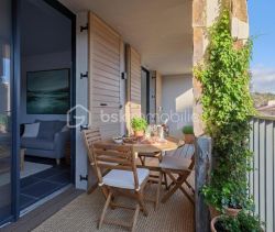 A louer APPARTEMENT DUPLEX NEUF T3 57 M2 TERRASSE BORD DE MER BORMES LES MIMOSAS
