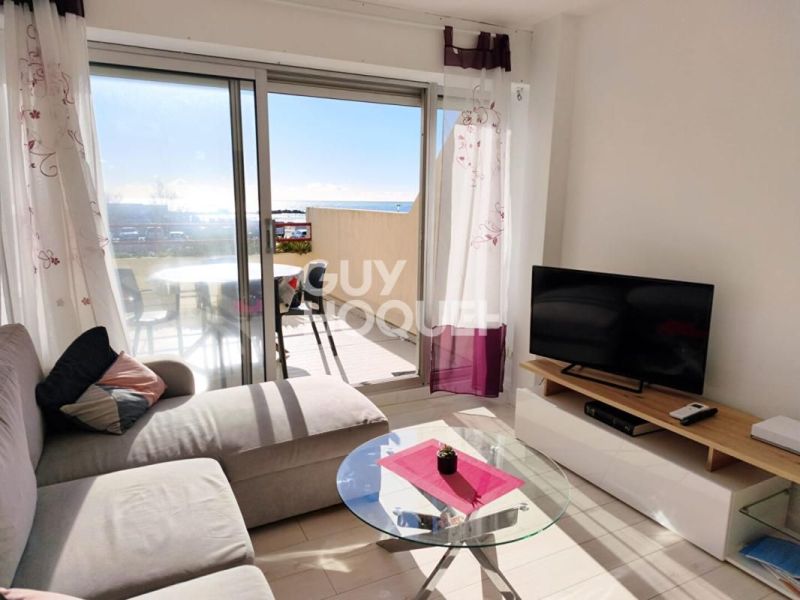 A vendre APPARTEMENT T2 37 M2 TERRASSE VUE MER PALAVAS LES FLOTS