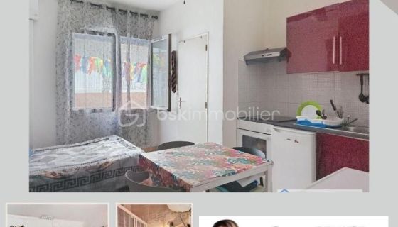 A louer STUDIO  16 M2 BORD DE MER CANET EN ROUSSILLON