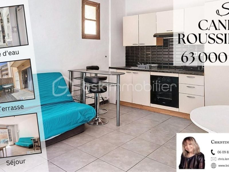 A louer STUDIO  22 M2 TERRASSE BORD DE MER CANET EN ROUSSILLON
