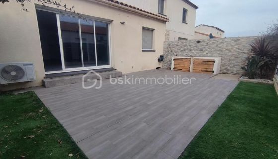 A louer MAISON  3 PIECES 68 M2 BORD DE MER ELNE