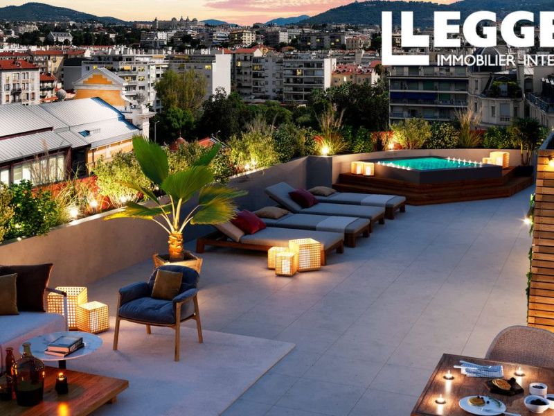 A louer APPARTEMENT NEUF T3 85 M2 TERRASSE BORD DE MER NICE