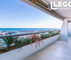 A louer APPARTEMENT DE PRESTIGE T3 90 M2 TERRASSE BORD DE MER VILLENEUVE LOUBET