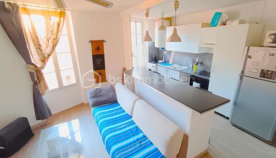 For rent: 2-bedroom apartment, 54 m², beachfront, La Seyne-sur-Mer