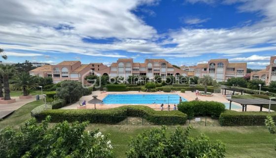 A louer APPARTEMENT T2 31 M2 TERRASSE PLAGE à PIED PALAVAS LES FLOTS