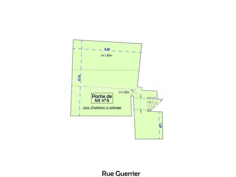 A louer APPARTEMENT DUPLEX NEUF T2 30 M2 BORD DE MER DIEPPE