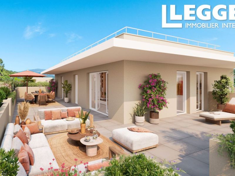 A louer APPARTEMENT NEUF T2 43 M2 BORD DE MER CAGNES SUR MER