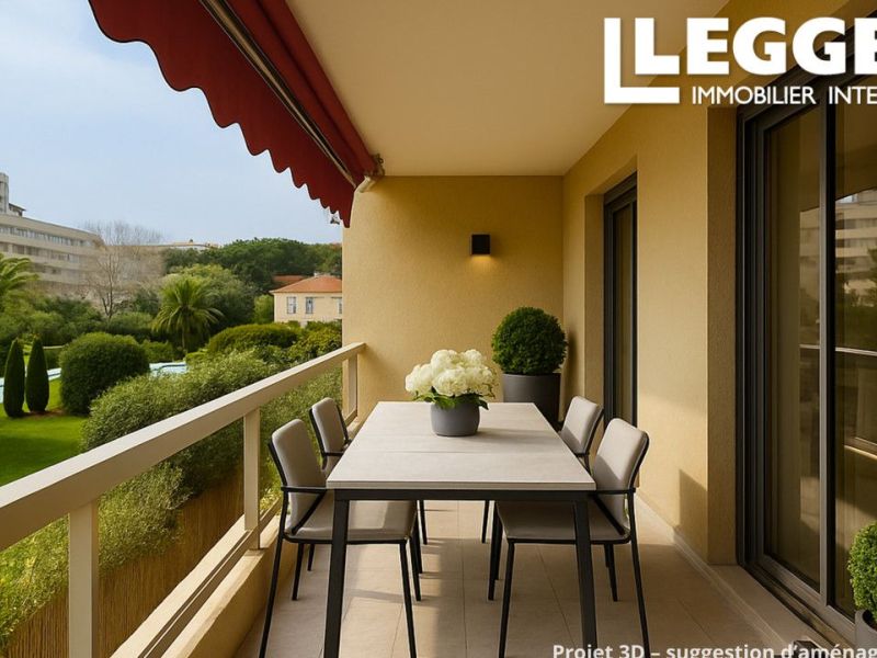 A louer APPARTEMENT DE PRESTIGE T2 50 M2 TERRASSE BORD DE MER NICE