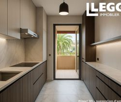 A louer APPARTEMENT DE PRESTIGE T2 50 M2 TERRASSE BORD DE MER NICE