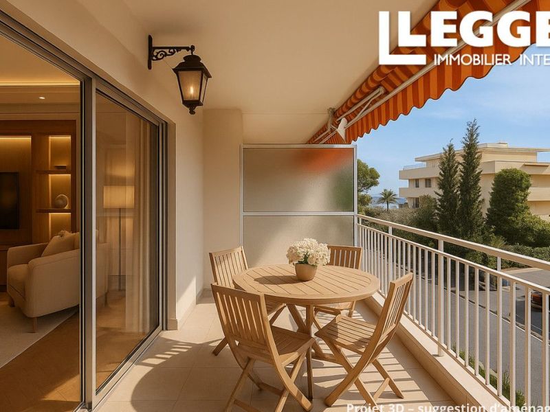 For rent: 2-bedroom apartment, 71 m², terrace, seaside, Saint-Laurent-du-Var