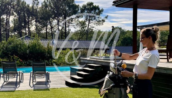 A vendre MAGNIFIQUE VILLA 238 m&sup2; SUR LES GOLFS Lacanau