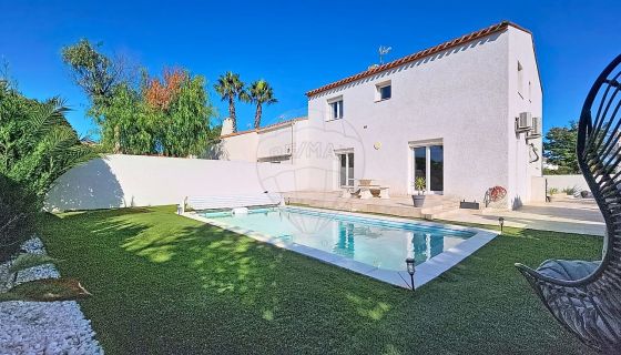 For rent: 5-room house, 134 m², beach within walking distance, Canet-en-Roussillon