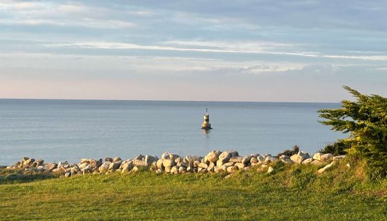 vente Maison bretonne première ligne vue mer Plouhinec 