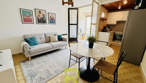 For rent: 1-bedroom apartment, 36 m², beachfront, Le Cap d'Agde