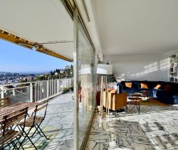 Luxury 3-bedroom apartment for rent, 101 m², terrace with sea view, Le Cannet