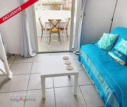 For rent: 1-bedroom apartment, 27 m², beachfront, Narbonne