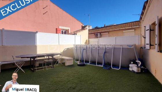 A louer APPARTEMENT T4 65 M2 TERRASSE BORD DE MER VALRAS PLAGE