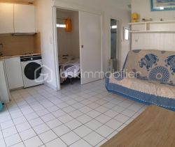For rent: 1-bedroom apartment, 22 m², terrace, seaside, Leucate