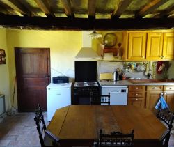 En alquiler: casa rural de 8 habitaciones, 114 m², Saint Martin de Bienfaite, La Cressonnière