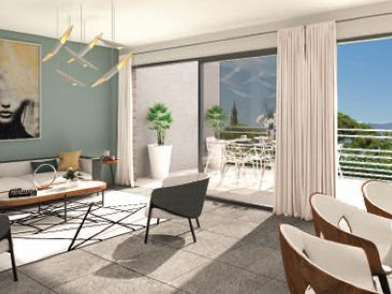 A vendre APPARTEMENT T3 63 M2 TERRASSE BORD DE MER LA CIOTAT