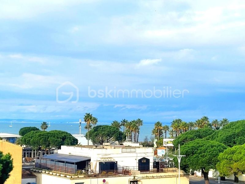 Estudio en alquiler, 20 m², terraza junto al mar, Le Grau du Roi
