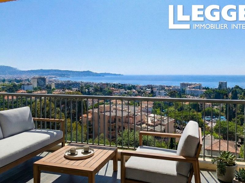 Luxury 1-bedroom apartment (60 sq m) with sea view for rent in Nice