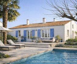 A louer MAISON  D'ARCHITECTE BORD DE MER VAUX SUR MER